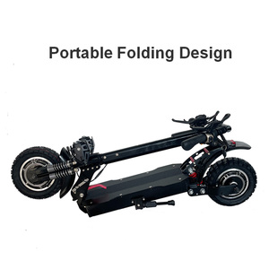 Vente en gros de roues puissantes, entrepôt dans l'ue, allemagne, Trottinette pliable, offre spéciale, Scooter électrique pour adulte - Product Image 6