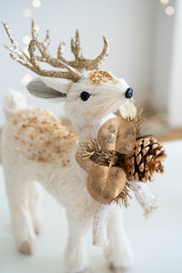 Decoraciones Navideñas <span class=keywords><strong>de</strong></span> Alta Calidad, Suministros para Fiestas, <span class=keywords><strong>Adornos</strong></span> <span class=keywords><strong>de</strong></span> Mesa <span class=keywords><strong>de</strong></span> Alces <span class=keywords><strong>de</strong></span> Espuma Artificial, Accesorios <span class=keywords><strong>de</strong></span> Reno Navideño - Product Image 4