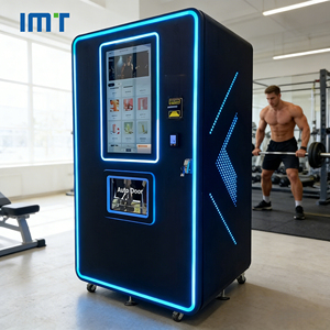 Máquina Expendedora de Bebidas Frías y Calientes, Proteínas y Otros Productos, Personalizable, Totalmente Automática, con Pantalla Táctil, Múltiples Opciones de Pago, para Gimnasios y Deportes - Product Image 1