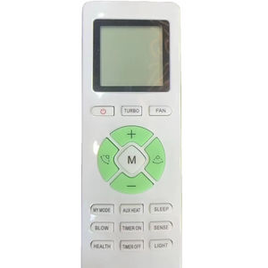 ES-AC107-<span class=keywords><strong>D</strong></span> एब्स प्लास्टिक इन्फ्रारेड रिमोट कंट्रोल ए/सी 433Khz 17 कुंजी - Product Image 1