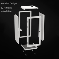 Cabine de conférence téléphonique de bureau de réunion acoustique insonorisée pour une personne portable personnalisée