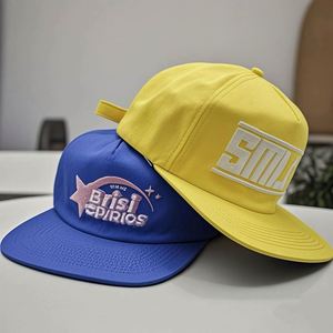 High Quality a <b>Frame</b> Snapback Hat Unstructured Dad Hat With Custom Embroidery Logos - Product Image 1