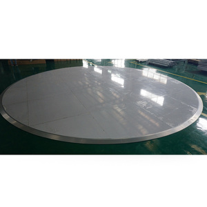 Plancher de danse rond en contreplaqué blanc de haute qualité pour les fêtes - Product Image 6