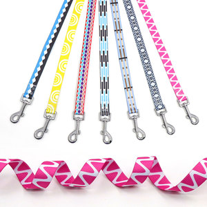 Pink Geometric Pattern Nylon Dog <b>Leash</b> Durable Fashion Style for Dogs - Product Image 4