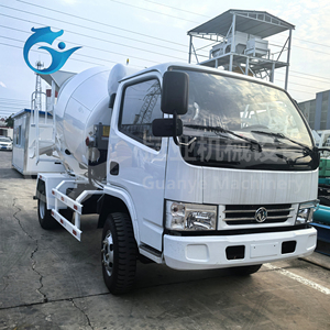 Xe trộn bê tông công suất cao cung cấp lực trộn mạnh mẽ cho hỗn hợp khó khăn Máy trộn bê tông xe tải - Product Image 5