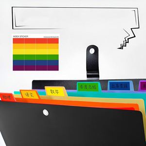 5 Pocket Expanding File for School and Office Organization Practical Filing Product - Product Image 4