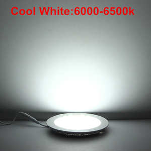 Panel de luz <span class=keywords><strong>LED</strong></span> 3W 6W <span class=keywords><strong>led</strong></span> panel empotrada luz 9W Lampara Empotrado <span class=keywords><strong>Led</strong></span> 12w 18W llevó la lámpara del panel <span class=keywords><strong>PLAFON</strong></span> llevó la luz del panel del techo - Product Image 2