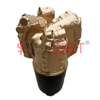 6 pouces 4 lames Double rangée de coupe corps en acier PCD peu pour forage de roche dure coupe profonde diamant eau bien forets