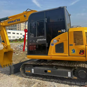 เครื่องขุด pc70 Komatsu ของแท้จากญี่ปุ่นรถมือสองเครื่องขุดขนาดกลาง pc70 - Product Image 1