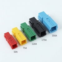 Connecteur de batterie style SB 75A 120A 180A 600V pour chariot élévateur, prise solaire compatible Anderson, connecteur de stockage d'énergie ESS