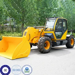 CE/EPA 4x4 Telefon mini wheel IS, Telefon pemuat roda forklift mengemudi