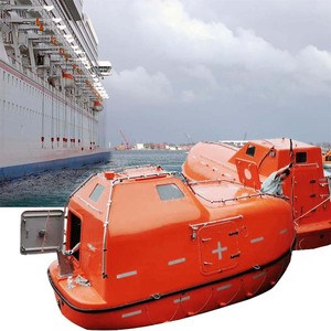 Bote Salvavidas SOLAS China, Totalmente Cerrado, de Gran Capacidad, para 60 Personas, Fabricado en FRP - Product Image 4