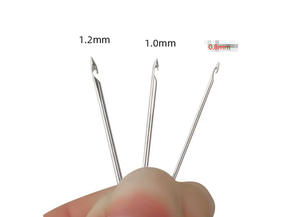 Vente d'usine manche en bois broderie perles aiguille outils paillettes perles aiguille ensemble Crochet trousse à outils <span class=keywords><strong>Tambour</strong></span> crochet avec 3 aiguilles - Product Image 4