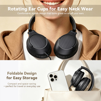 Casque audio supra-auriculaire de qualité supérieure, design durable, pliable et rétractable, filaire, pour adultes, au meilleur prix