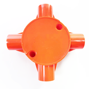 Boîte de jonction électrique ERA en PVC, 4 voies, technique de moulage plastique lisse - Product Image 3