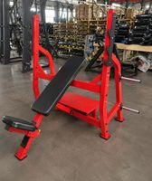MRD Commercial Incline Bench Press Machine Heavy Duty Plate Loaded Upper Chest Trainer for Gym