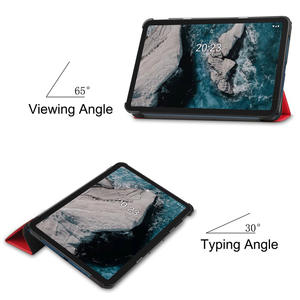 Pour <span class=keywords><strong>Nokia</strong></span> T20 Tablet Cover,Flip PU Leather Stand Magnetic Tablet Case Cover pour <span class=keywords><strong>Nokia</strong></span> T20 T21 <span class=keywords><strong>T10</strong></span> - Product Image 3