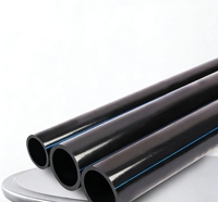 Tuyaux en polyéthylène haute densité (HDPE) - Flexibles et durables, livraison rapide, différentes tailles pour le transport d'eau (DN20/DN22, longueur 6 m)