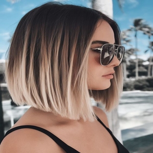 Pelucas Frontales de Encaje Nerissa Color <span class=keywords><strong>Rubio</strong></span> <span class=keywords><strong>Ceniza</strong></span> 13X4, Pelucas de Cabello Humano Europeo 100%, Pelucas Cortas Tipo Bob sin Pegamento para <span class=keywords><strong>Mujer</strong></span> - Product Image 6