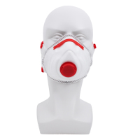 Masque demi-visage réutilisable FFP3 SAFETYBOY YL1625 avec coussinets de nez en PU, 4 couches, respectueux de la peau, protection contre la poussière, masque pour cloisons sèches pour le secteur de la construction