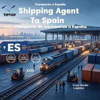 Agent maritime Espagne Chemin de fer Josep Tarradellas Barcelone Aéroport El Prat Service de livraison porte-à-porte maritime DDP
