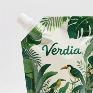 Pochette souple personnalisée avec bec verseur, imprimée en héliogravure, résistante à l'humidité, pour l'emballage de shampoing, gel douche et détergent liquide - Product Image 5