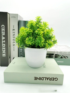 Plantes artificielles <span class=keywords><strong>en</strong></span> bonsaï vert très vendues, petit pin, décoration artistique pour la maison/le jardin/le bureau - Product Image 5