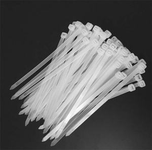 Bridas de nailon 66 reutilizables HongDun con autobloqueo, clasificación de resistencia al fuego 94V-2, de 60-540 mm de longitud, rango de temperatura de -40 °C a +85 °C para cables - Product Image 6