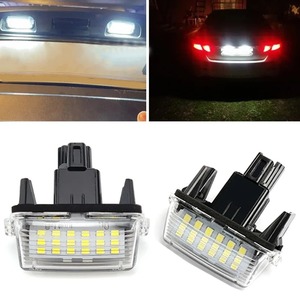 2 Luces LED para Placa de Matrícula para <span class=keywords><strong>Toyota</strong></span> Camry, Corolla, Prius, Yaris, Highland, Avalon, Auris, Vios, Esquire, EZ, Noah, <span class=keywords><strong>Proace</strong></span> - Product Image 2