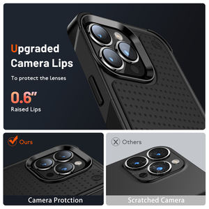 เคสเกราะกันกระแทกสำหรับ <span class=keywords><strong>iPhone</strong></span> 14 PRO MAX 14 PLUS 13 12 11 Pro XR XS 8 7 plus SE2 <span class=keywords><strong>SE3</strong></span> <span class=keywords><strong>2022</strong></span>เคสแข็ง + ฝาครอบ TPU เคสทนทาน - Product Image 6