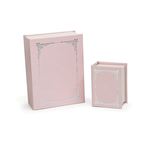 Explosive <b>Book</b> Shaped Jewelry Box Velvet Interior Jewelry Storage and Protection Box Wholesale of Customized Jewelry Boxes - Product Image 5