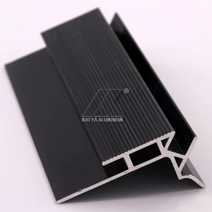 Hot bán hợp kim 6063 LED hộp đèn nhôm hồ sơ tùy chỉnh chống trượt nosing Led Cầu Thang Hồ sơ cho cầu thang chiếu sáng - Product Image 3