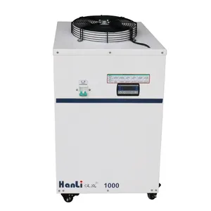 Hanli 1000W cw 5000 chiller. סיבי לייזר מכונת חיתוך