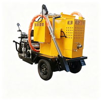 Machine de scellement de joints d'asphalte haute performance, remplisseur de fissures avec une vitesse de 20 m/min pour la réparation des routes municipales