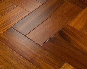 Темный настил из твердой древесины Окана из Конго в Западной Африке-3,75 "x 3/4" - Product Image 2