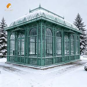 <span class=keywords><strong>Serre</strong></span> victorienne <span class=keywords><strong>en</strong></span> fer forgé résistante aux charges <span class=keywords><strong>de</strong></span> neige lourdes MILY pour <span class=keywords><strong>jardin</strong></span> d'hiver europé<span class=keywords><strong>en</strong></span> - Product Image 2