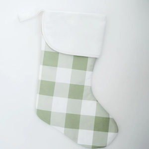 Bán Buôn Xmas Trang Trí Gingham Món Quà Giáng Sinh Túi Vải Ruffle Giáng Sinh Vớ - Product Image 2