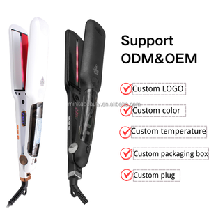 <span class=keywords><strong>Plancha</strong></span> <span class=keywords><strong>de</strong></span> <span class=keywords><strong>Pelo</strong></span> Profesional <span class=keywords><strong>de</strong></span> <span class=keywords><strong>Vapor</strong></span> <span class=keywords><strong>con</strong></span> Luz LED, <span class=keywords><strong>Vapor</strong></span> <span class=keywords><strong>de</strong></span> <span class=keywords><strong>Agua</strong></span>, Temperatura <span class=keywords><strong>de</strong></span> 450F, Tecnología PTC, Infrarroja, <span class=keywords><strong>de</strong></span> Alta Calidad OEM - Product Image 3