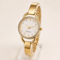 Jam Tangan Wanita Mewah Mini Focus 0031 2021, Bahan Stainless Steel, Quartz, Tahan Air 3BAR