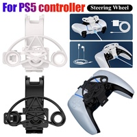 Mini volant pour manette PS5, jeux de course, remplacement de la manette de jeu, jeu amélioré pour PS5, accessoires auxiliaires de direction