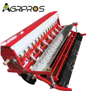 Sembradora de Trigo, Sembradora de Granos, Máquina de Fertilización Montada en Tractor, 6-24 Filas con Espaciado Ajustable <span class=keywords><strong>para</strong></span> Plantación Agrícola - Product Image 1