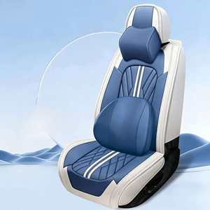 Coprisedili Auto Blu Premium di Lusso Universali - Product Image 3