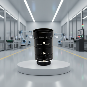 เลนส์วิชันซิสเต็มแบบปรับระยะโฟกัสได้ด้วยมือ ความละเอียด 2MP โครงสร้างโลหะสำหรับงานอุตสาหกรรม น้ำหนัก 130 กรัม ไม่มีการเคลือบผิว ผลิตในกวางตุ้ง - Product Image 4