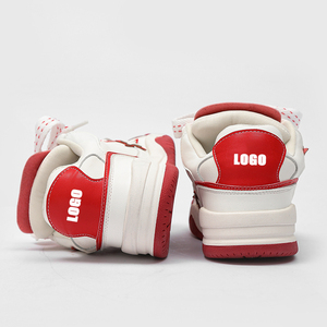 Fabricant de chaussures pour hommes blanches <span class=keywords><strong>Basket</strong></span> Ball Design personnalisé Chaussures épaisses avec logo personnalisé Chaussures de skateboard Baskets OEM avec boîte - Product Image 3