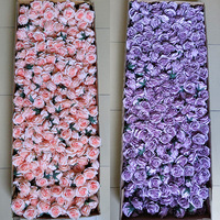Kepala Bunga Mawar Sutra Simulasi Berkualitas Tinggi untuk Corsage Pernikahan, Aksesoris Rambut, Dekorasi Topi, Bunga Buatan DIY, Anyaman Pan