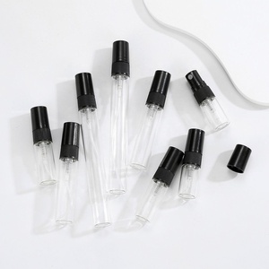 Hot Selling Luxury Round Portable 5ml 10ml Glass Travel Sample Clear <b>Perfume</b> Spray Bottle - Product Image 2