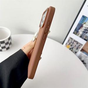 Funda de cuero tejida con textura magnética para iPhone 17 Pro Max, funda de cuero original verificada para iPhone 17 Pro Max - Product Image 3