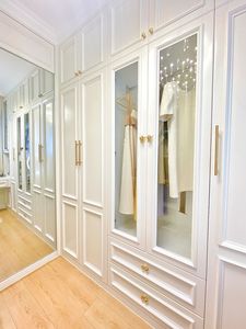 White Freestanding Modern <strong>Large</strong> Bedroom Wardrobe with Best Design Home Furniture - Product Image 4