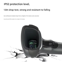 Lector de Códigos de Barras Zebra 1D 2D DS4678SR Inalámbrico y Resistente, Escáner de Códigos de Barras Portátil RS232/USB para Operaciones Logísticas