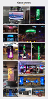 Écran LED flexible et incurvé RGX en forme d'anneau P2.5, haute résolution, module pliable pour la publicité et les expositions